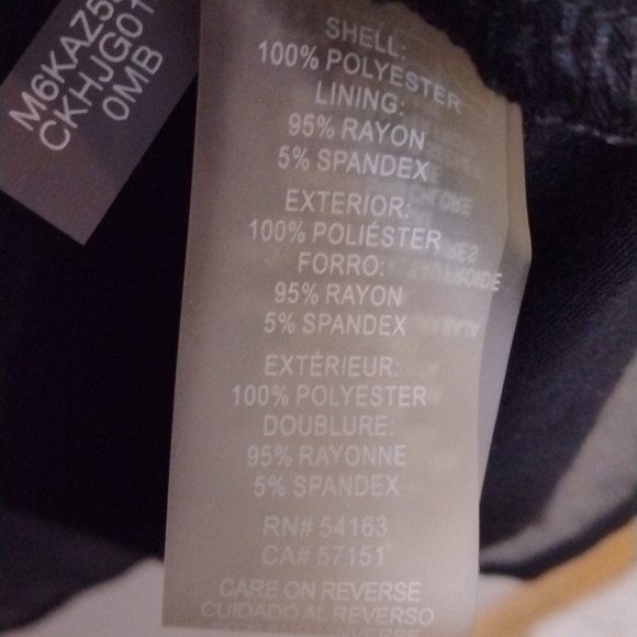 Calvin Klein Long Sleeve Round Neck Ombré Leopard Print Chiffon Tunic Size Med - Picture 10 of 12